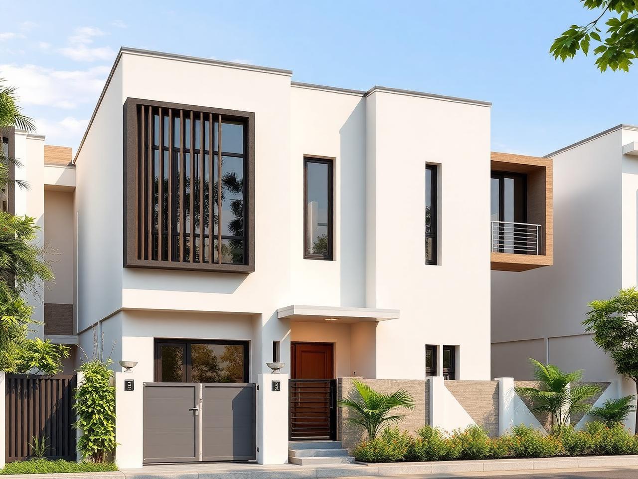 Compact Executive Residential Building